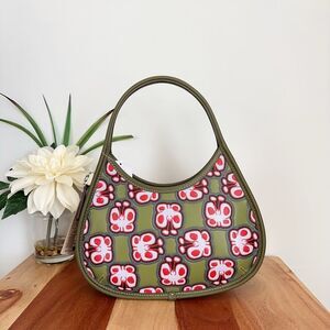 NWT Coach Ergo Bag In Coachtopia Leather With Butterfly Print
